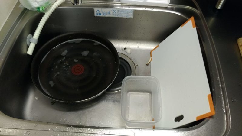食洗機を買った後の食器洗いの量