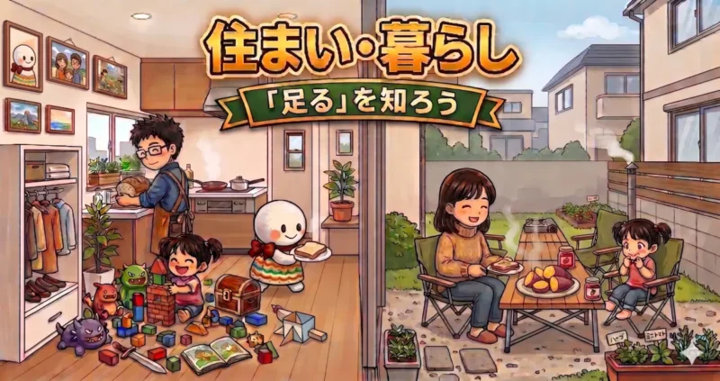 暮らし・住まい｜足るを知る生活で無理なく豊かに暮らす